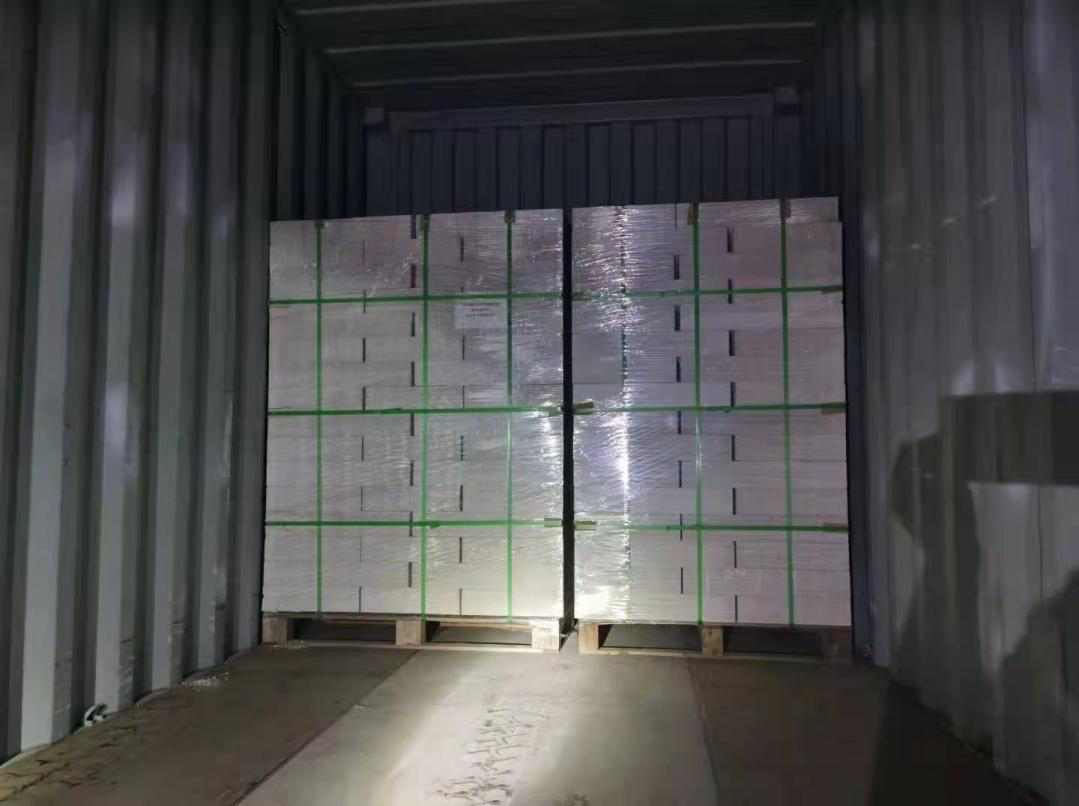 Shippment loading of Ecotrend AAC Block exported to Taiwan